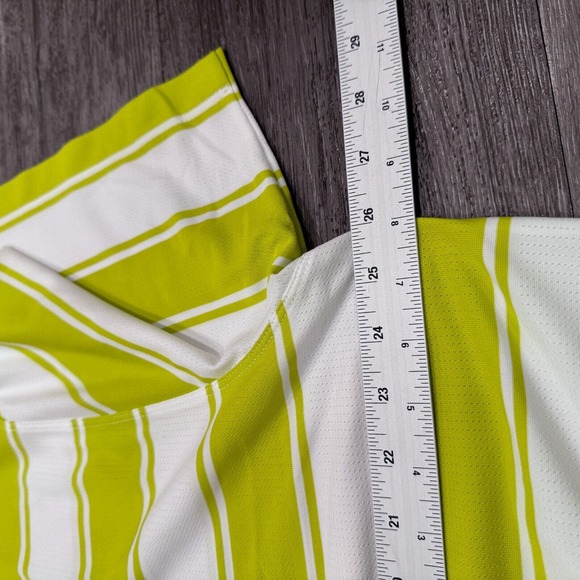 Nike Polo Shirt Mens Extra Large Yellow Breathable‎ Vented Outdoor Performance - Picture 10 of 11